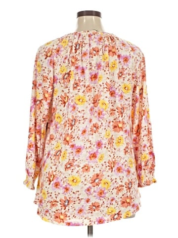 Style&Co 3/4 Sleeve Blouse (view 2)
