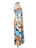 Venus Print Blue Casual Dress Size XS - photo 4