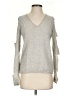 Aqua 100% Cashmere Gray Cashmere Pullover Sweater Size S - photo 1
