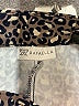 Rafaella Animal Print Gold Active Pants Size 8 - photo 4