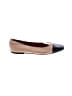 ASOS Design Color Block Tan Flats Size 6 - photo 1