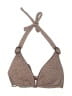 Becca Tweed Brown Swimsuit Top Size M - photo 1