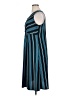 Catherines Stripes Blue Casual Dress Size 0X - photo 5