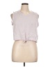 DKNY Jeans 100% Polyester Pink Sleeveless Top Size XL - photo 1