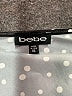 Bebe 100% Polyester Polka Dots Black Casual Dress Size XL - photo 7