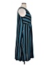 Catherines Stripes Blue Casual Dress Size 0X - photo 4