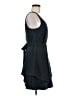 BCBGeneration Solid Black Casual Dress Size M - photo 4