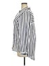 Ellos 100% Rayon Stripes Ivory 3/4 Sleeve Button-Down Shirt Size 18 - photo 5