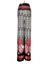 Reborn Paisley Red Casual Pants Size M - photo 2
