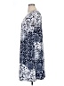 MSK Print Blue Casual Dress Size 1X - photo 5