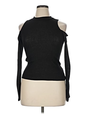 Charlotte Russe Long Sleeve Top (view 1)