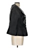 Victor Costa Black Silk Blazer Size 10 - photo 4