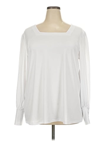 Susan Graver Long Sleeve T-Shirt (view 1)