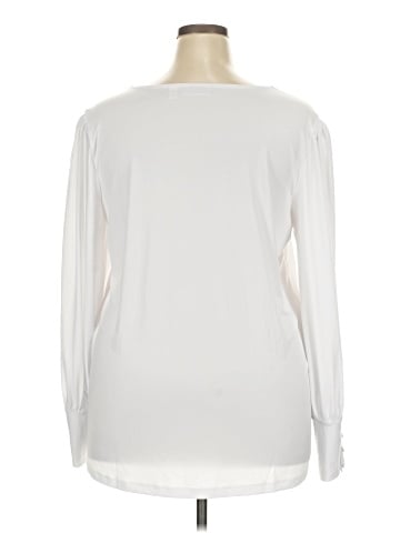 Susan Graver Long Sleeve T-Shirt (view 2)