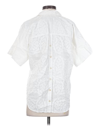 Pilcro and the Letterpress Short Sleeve Blouse (view 2)