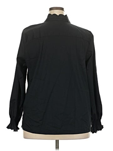 Foxcroft Long Sleeve Button-Down Shirt (view 2)