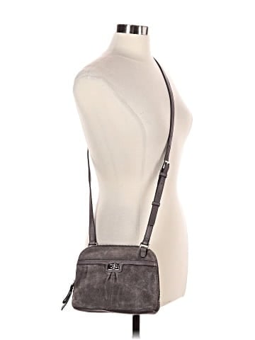 B Makowsky Leather Crossbody Bag (view 2)