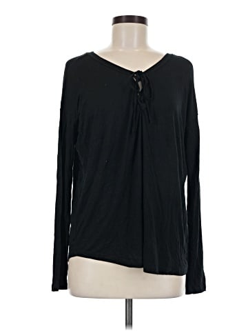 Victoria's Secret Pink Long Sleeve Henley (view 1)
