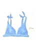 Jessica Simpson Polka Dots Blue Swimsuit Top Size M - photo 1