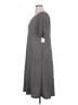 Catherines Houndstooth Gray Casual Dress Size 0X - photo 5