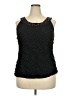 Jaclyn Smith Black Sleeveless Blouse Size 2X - photo 1
