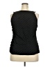 Jaclyn Smith Black Sleeveless Blouse Size 2X - photo 2