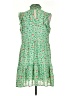Code x Mode 100% Polyester Floral Green Casual Dress Size XS - photo 2