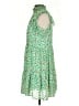 Code x Mode 100% Polyester Floral Green Casual Dress Size XS - photo 5