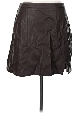 Abercrombie & Fitch Faux Leather Skirt (view 1)