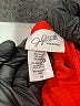 Jaclyn Smith Chevron-herringbone Red Swimsuit Top Size 18 - photo 3