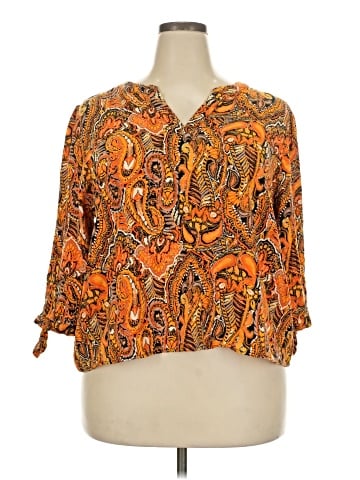 RACHEL Rachel Roy 3/4 Sleeve Blouse (view 1)