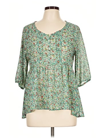 Antilia Femme 3/4 Sleeve Blouse (view 1)