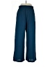 Unbranded 100% Polyester Solid Blue Casual Pants Size L - photo 2