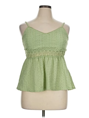 Derek Heart Sleeveless Blouse (view 1)