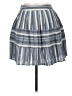 JOA Stripes Blue Casual Skirt Size M - photo 2