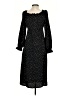 Missguided 100% Polyester Stars Black Casual Dress Size 0 - photo 2