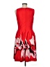 Ivanka Trump Graphic Red Cocktail Dress Size 8 - photo 2
