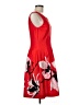 Ivanka Trump Graphic Red Cocktail Dress Size 8 - photo 4