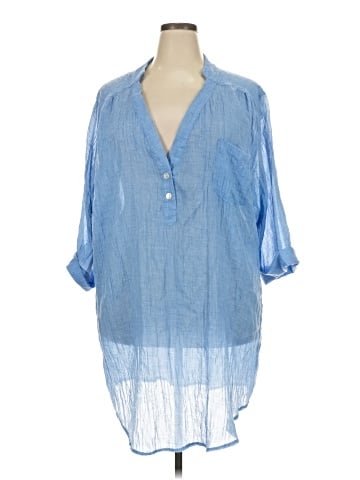 J Valdi 3/4 Sleeve Blouse (view 1)
