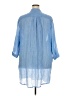J Valdi Blue 3/4 Sleeve Blouse Size 2X - photo 2