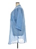 J Valdi Blue 3/4 Sleeve Blouse Size 2X - photo 5