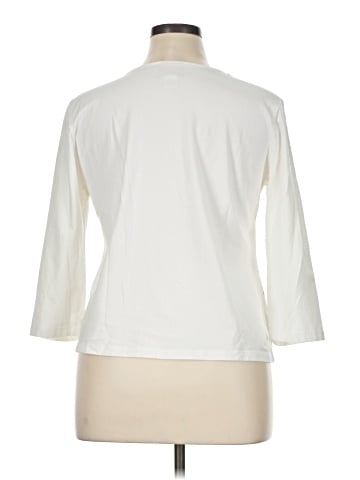 Hearts of Palm Woman 3/4 Sleeve Blouse (view 2)