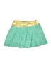 Sparkle Skirt Color Block Green Blue Skort Size M - photo 2