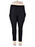 Xersion Solid Black Active Pants Size 2X - photo 1
