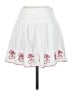 Thirty/Thirty Hearts White Casual Skirt Size S - photo 2