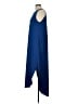 Zenana Solid Blue Casual Dress Size L - photo 5