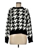 Design 365 Houndstooth Black Pullover Sweater Size M - photo 1