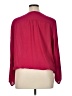 Chaus Red Burgundy 3/4 Sleeve Blouse Size XL - photo 2