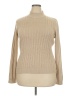 Evan Picone Tan Turtleneck Sweater Size 2X (estimated) - photo 1