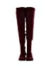 Just Fab Burgundy Boots Size 7 1/2 - photo 2